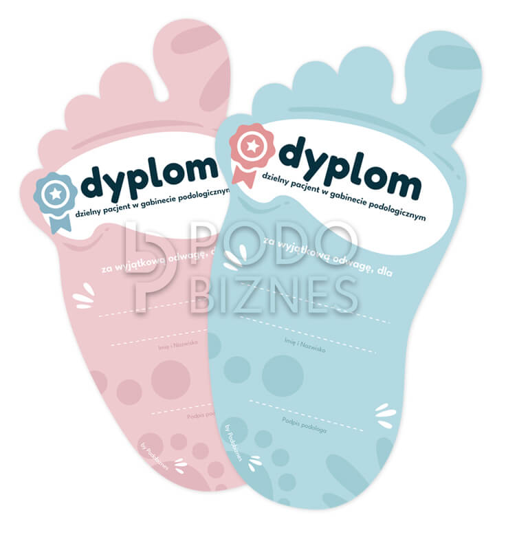 Dyplomy dzielny pacjent